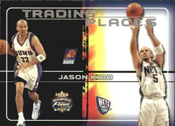 2001-02 Fleer Focus - Trading Places #4 TP Jason Kidd Front