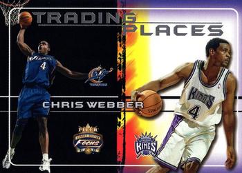 2001-02 Fleer Focus - Trading Places #13 TP Chris Webber Front