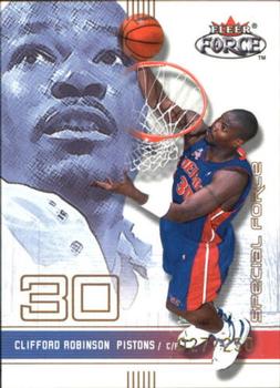 2001-02 Fleer Force - Special Force #74 Clifford Robinson Front