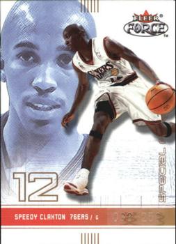 2001-02 Fleer Force - Special Force #143 Speedy Claxton Front