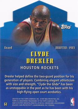 1997-98 Topps - Generations #G1 Clyde Drexler Back