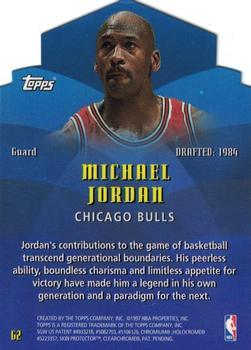 1997-98 Topps - Generations #G2 Michael Jordan Back