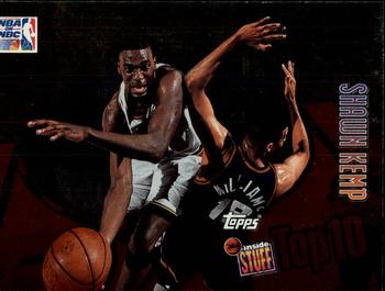 1997-98 Topps - NBA Inside Stuff Top 10 #IS7 Shawn Kemp Front