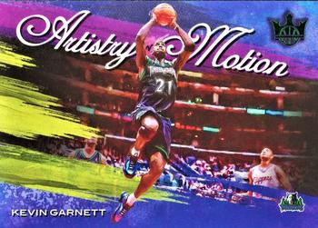 2020-21 Panini Court Kings - Artistry in Motion Jade #26 Kevin Garnett Front