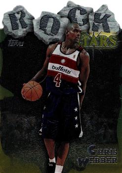 1997-98 Topps - Rock Stars #RS3 Chris Webber Front