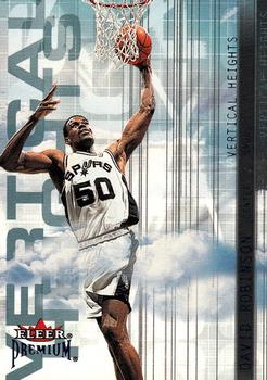 2001-02 Fleer Premium - Vertical Heights #11 VH David Robinson Front