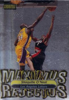 2001-02 Stadium Club - Maximus Rejectus #MR2 Shaquille O'Neal Front