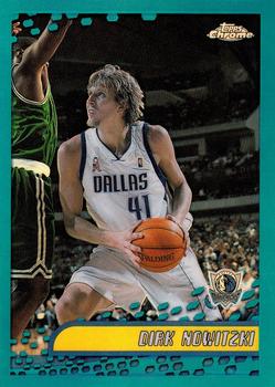 2001-02 Topps Chrome - Refractors #49 Dirk Nowitzki Front