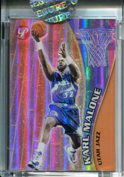 2001-02 Topps Pristine - Refractors #42 Karl Malone Front