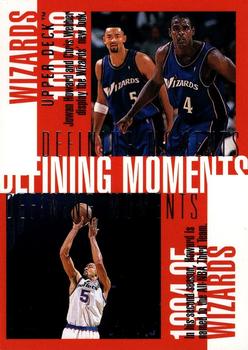 1997-98 Upper Deck #359 Washington Wizards Front