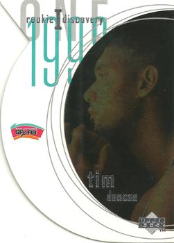 1997-98 Upper Deck - Rookie Discovery I #R1 Tim Duncan Front