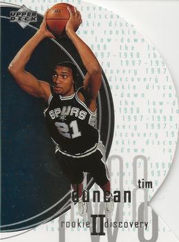 1997-98 Upper Deck - Rookie Discovery II #D1 Tim Duncan Front