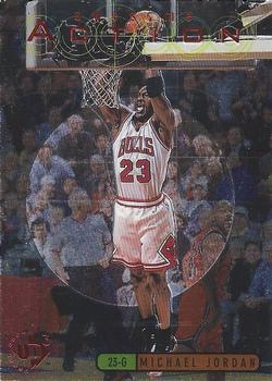 1997-98 Upper Deck UD3 - Awesome Action #A1 Michael Jordan Front