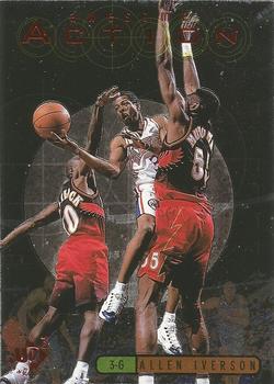 1997-98 Upper Deck UD3 - Awesome Action #A13 Allen Iverson Front