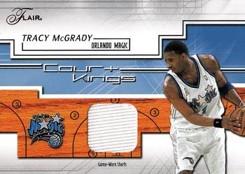2002-03 Flair - Court Kings Game Used #CK-TM Tracy McGrady Front