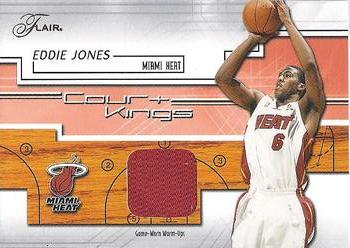 2002-03 Flair - Court Kings Game Used #CK-EJ Eddie Jones Front