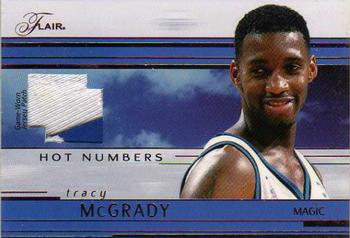2002-03 Flair - Hot Numbers #HN-TM Tracy McGrady Front
