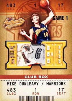 2002-03 Fleer Authentix - Club Box #103 Mike Dunleavy Front