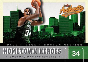 2002-03 Fleer Authentix - Hometown Heroes Silver #18 HH Paul Pierce Front