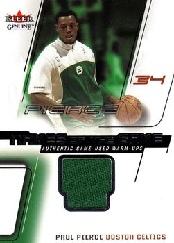 2002-03 Fleer Genuine - Names of the Game Jerseys #NNO Paul Pierce Front