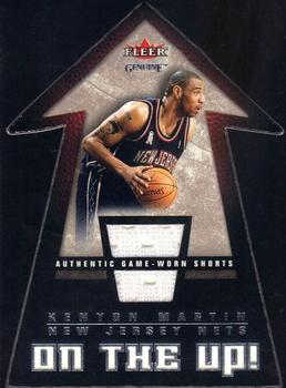 2002-03 Fleer Genuine - On the Up Jerseys #NNO Kenyon Martin Front