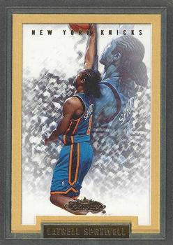 2002-03 Fleer Showcase - Legacy #38 Latrell Sprewell Front