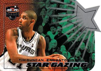 2002-03 Hoops Stars - Star Gazing #9 SG Tim Duncan Front