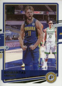 2020-21 Clearly Donruss - Gold #6 Domantas Sabonis Front