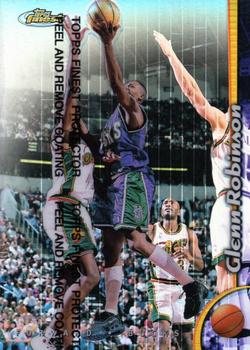 1998-99 Finest - Refractors #185 Glenn Robinson Front