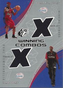 2002-03 SPx - Winning Combos #QR/LO Quentin Richardson / Lamar Odom Front
