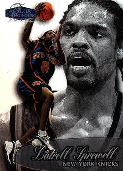 1998-99 Flair Showcase #15 Latrell Sprewell Front