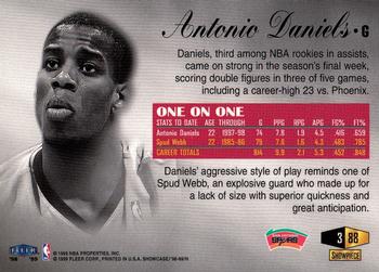 1998-99 Flair Showcase #88 Antonio Daniels Back