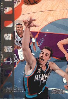 2002-03 Stadium Club - Photographer's Proof #2 Pau Gasol Front