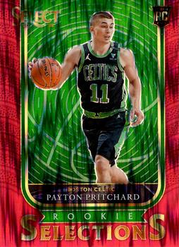 2020-21 Panini Select - Rookie Selections Red #16 Payton Pritchard Front