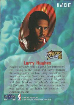 1998-99 Fleer Tradition - Lucky 13 Exchange #8 LT Larry Hughes Back