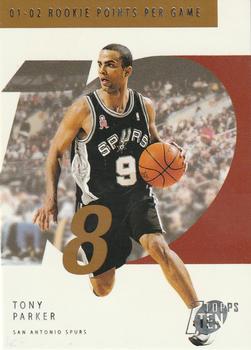 2002-03 Topps Ten - Parallel #118 Tony Parker Front