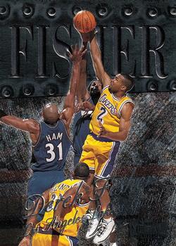 1998-99 Metal Universe #38 Derek Fisher Front