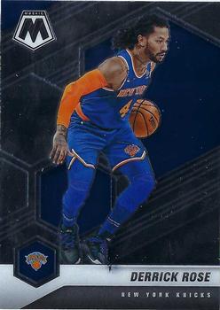 2020-21 Panini Mosaic #123 Derrick Rose Front