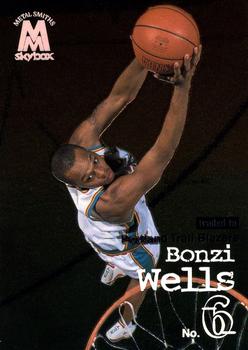 1998-99 SkyBox Molten Metal #65 Bonzi Wells Front