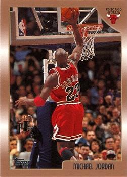 1998-99 Topps #77 Michael Jordan Front