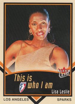 2003 Ultra WNBA - Who I Am #7 W Lisa Leslie Front