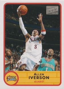 2003-04 Bazooka - Mini #3b Allen Iverson Front