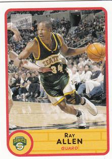 2003-04 Bazooka - Mini #43 Ray Allen Front