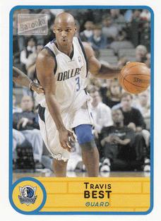 2003-04 Bazooka - Mini #142 Travis Best Front