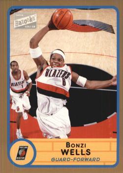 2003-04 Bazooka - Gold #128 Bonzi Wells Front