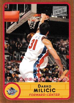 2003-04 Bazooka - Gold #275b Darko Milicic Front