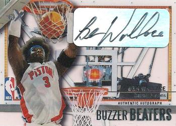 2003-04 E-X - Buzzer Beaters Autographs #BW-BBA Ben Wallace Front