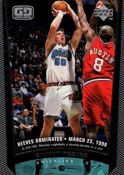 1998-99 Upper Deck #156 Bryant Reeves Front