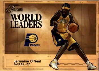 2003-04 Flair - World Leaders #18 WL Jermaine O'Neal Front