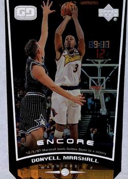 1998-99 Upper Deck Encore #25 Donyell Marshall Front
